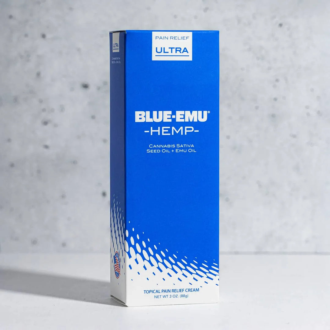 Blue-Emu Ultra Pain Relief Cream with Hemp for Arthritis, Muscles & Joints