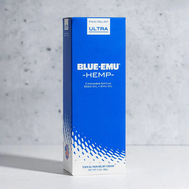 Blue-Emu Ultra Pain Relief Cream with Hemp for Arthritis, Muscles & Joints