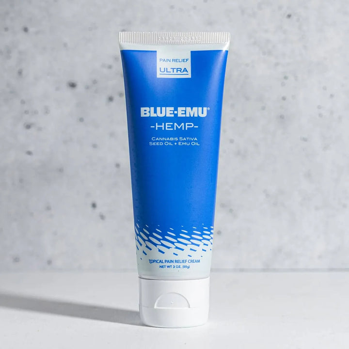Blue-Emu Ultra Pain Relief Cream with Hemp for Arthritis, Muscles & Joints