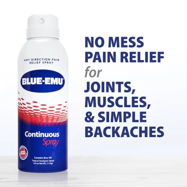 Blue-Emu Continuous Pain Relief Spray for Arthritis, Muscles & Joints