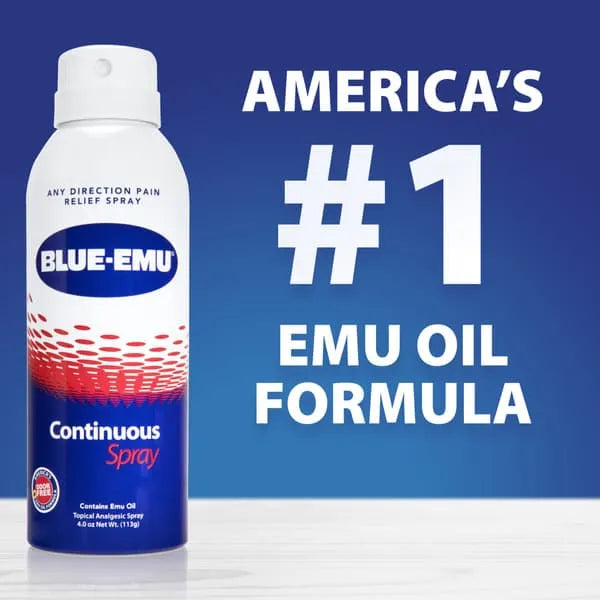 Blue-Emu Continuous Pain Relief Spray for Arthritis, Muscles & Joints